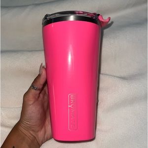 Neon pink brumate cup